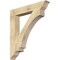 Ekena Millwork Imperial Traditional Rough Sawn Bracket, Douglas Fir, 6"W x 40"D x 44"H BKT06X40X44IMP01RDF - alternate 1